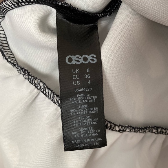 ASOS Printed Top with Peplum - Picture 6 of 6